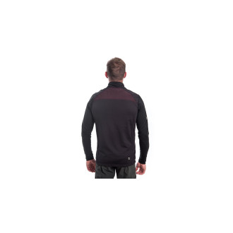 Pánská vesta SENSOR COOLMAX THERMO černá/port red