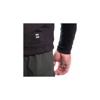 Pánská vesta SENSOR COOLMAX THERMO černá/port red