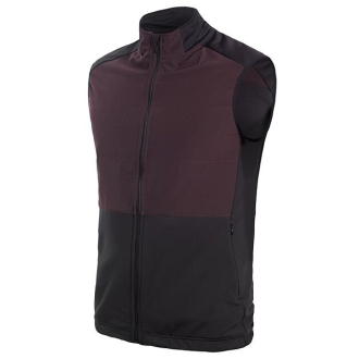 Pánská vesta SENSOR COOLMAX THERMO černá/port red