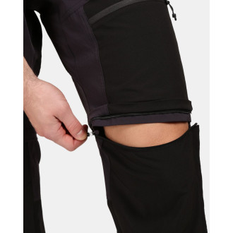 Pánské outdoorové odepínací kalhoty Kilpi HOSIO-M black