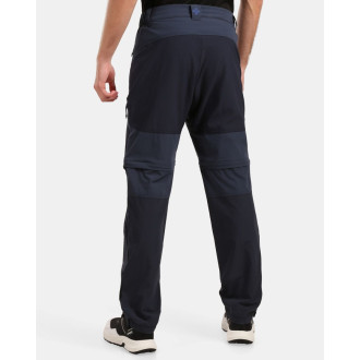Pánské outdoorové odepínací kalhoty Kilpi HOSIO-M tmavě modrá