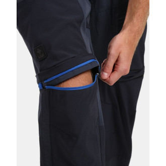 Pánské outdoorové odepínací kalhoty Kilpi HOSIO-M tmavě modrá