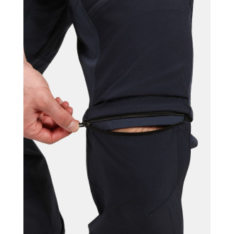 Pánské outdoorové odepínací kalhoty Kilpi HOSIO-M tmavě modrá