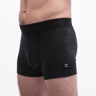 Pánské trenky SENSOR MERINO CORDURA černá