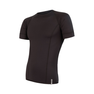 Pánské triko SENSOR  COOLMAX TECH kr.rukáv černá