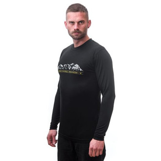 Pánské triko SENSOR MERINO ACTIVE MOUNTAINS dl.rukáv černá