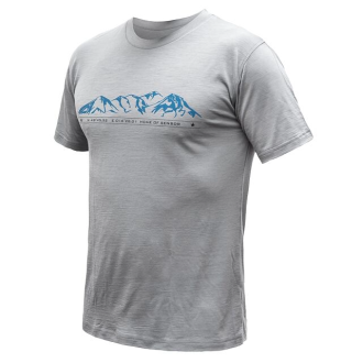 Pánské triko SENSOR MERINO ACTIVE MOUNTAINS kr.rukáv šedá