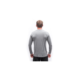Pánské triko SENSOR MERINO ACTIVE VAN LIFE dl.rukáv šedá
