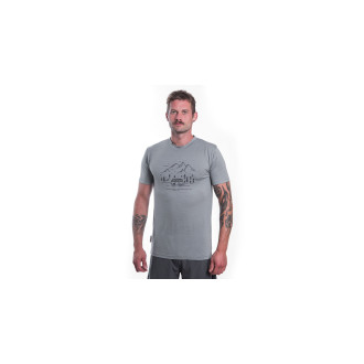Pánské triko SENSOR MERINO ACTIVE VAN LIFE kr.rukáv šedá