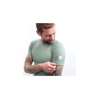 Pánské triko SENSOR MERINO AIR kr.rukáv basil green