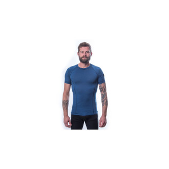 Pánské triko SENSOR MERINO AIR kr.rukáv tm.modrá
