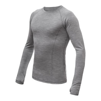 Pánské triko SENSOR MERINO BOLD dl.rukáv cool grey