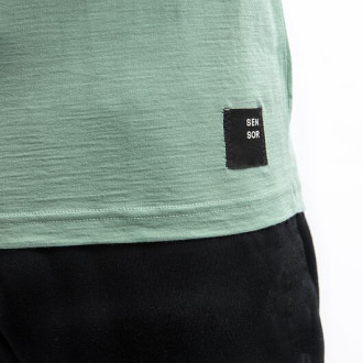 Pánské triko SENSOR MERINO CORDURA dl.rukáv basil green