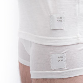 Pánské triko SENSOR MERINO CORDURA kr.rukáv bílá
