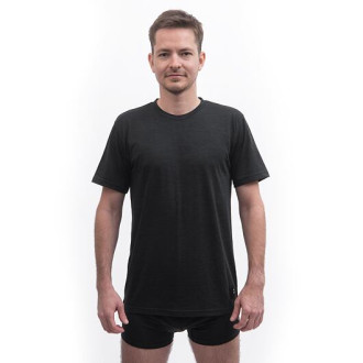 Pánské triko SENSOR MERINO CORDURA kr.rukáv černá