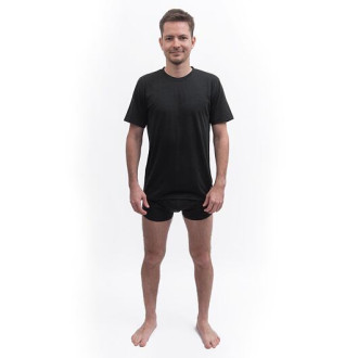 Pánské triko SENSOR MERINO CORDURA kr.rukáv černá
