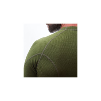 Pánské triko SENSOR MERINO DF dl.rukáv safari green