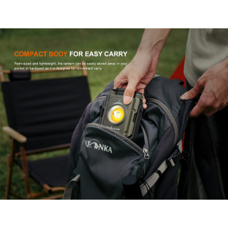 Pracovní světlo a lucerna Fenix CL27R modrá