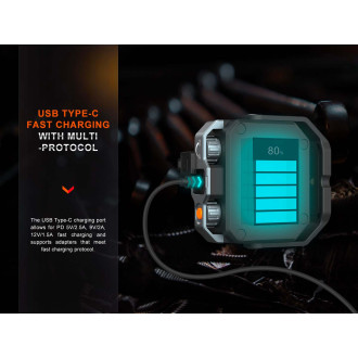 Pracovní světlo a powerbanka Fenix CL28R