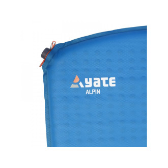 Samonafukovací karimatka YATE ALPIN 3,8 modrá/šedá