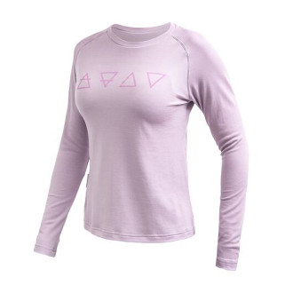 Dámské triko SENSOR MERINO BLEND ELEMENTS dl.rukáv mystic violet