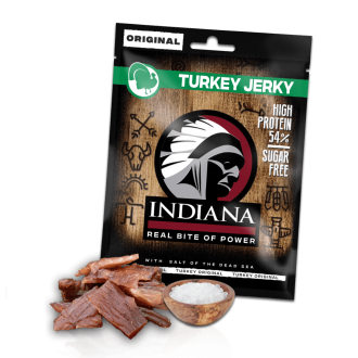 Sušené maso Indiana Jerky Turkey Original 25g