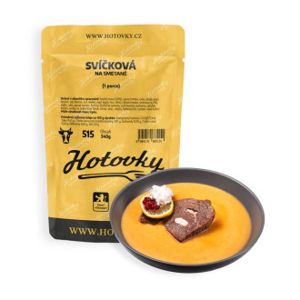 Svíčková na smetaně (1 porce)