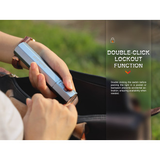 Svítilna s powerbankou Fenix E-CP modrá