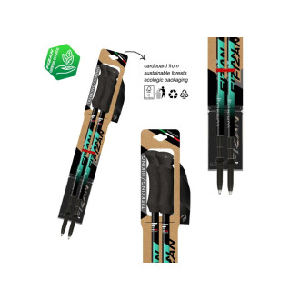 Trekové hole Fizan Compact 4 Water Green