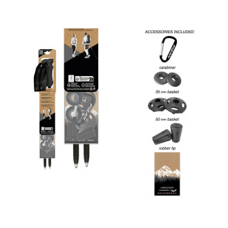 Trekové hole Fizan Compact 4 Water Green