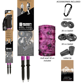 Trekové hole Fizan Compact MS magneta