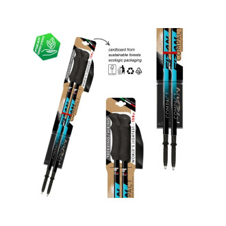 Trekové hole Fizan Compact Ocean Blue