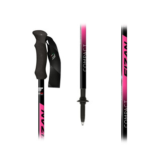 Trekové hole Fizan Compact Ocean pink