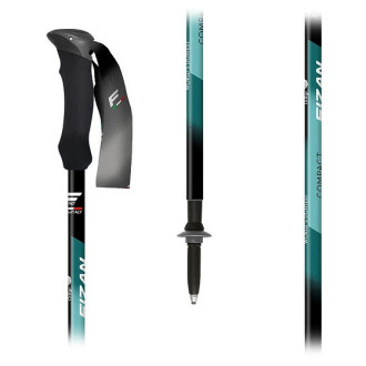 Trekové hole Fizan Compact Tech, light blue