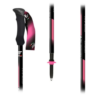 Trekové hole Fizan Compact Tech, pink