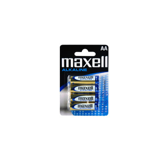 Tužková AA alkalická baterie Maxell 4ks