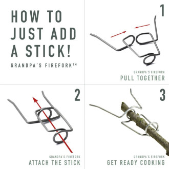 Vidlička na opékaní Light my Fire  2ks