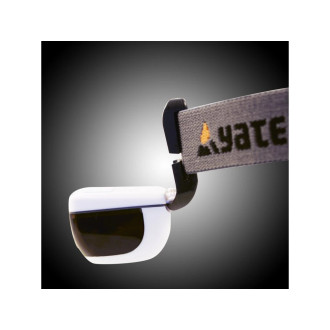 YATE VEGA AKU Čelová lampa bílá